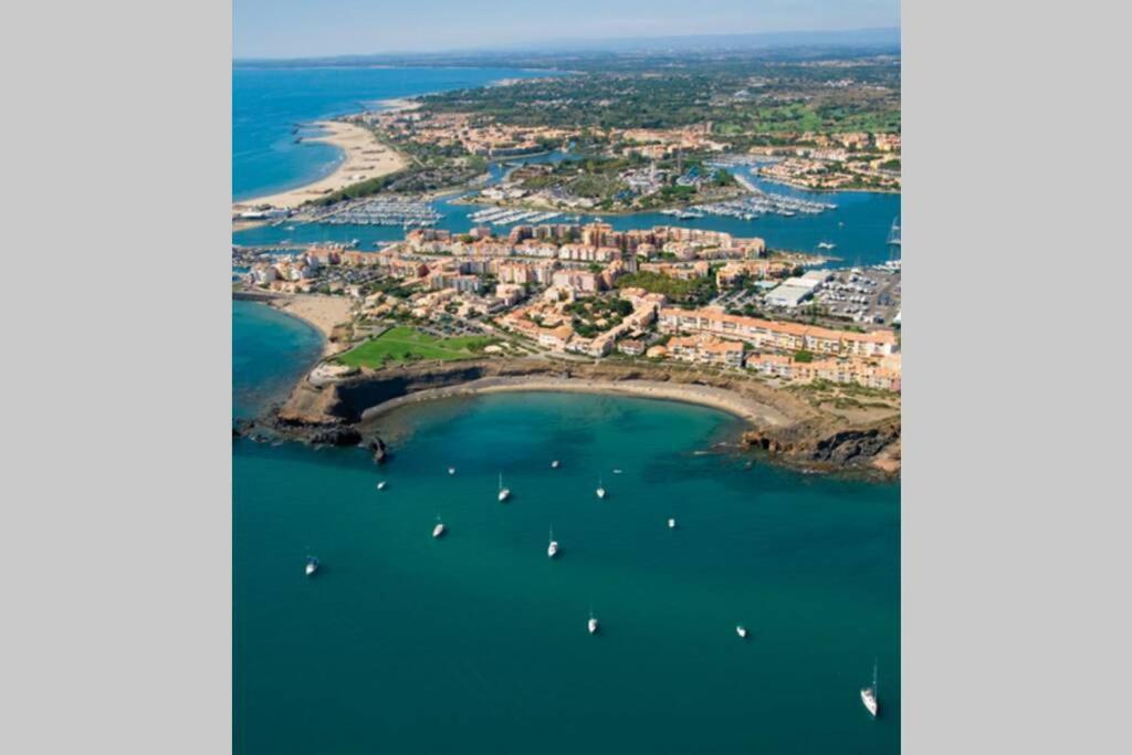Studio Avec Climatisation Wifi Parking Piscine Agde Exteriér fotografie